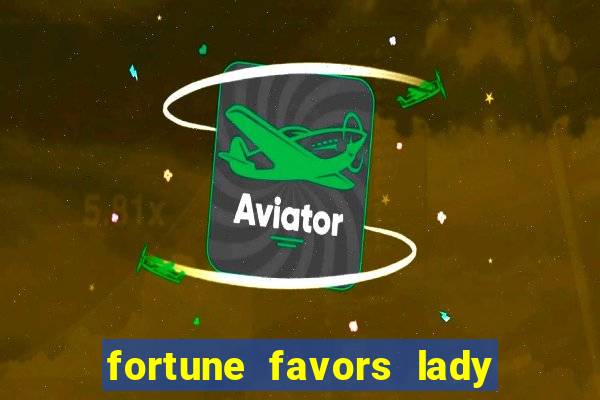 fortune favors lady nikuko legendado pt br